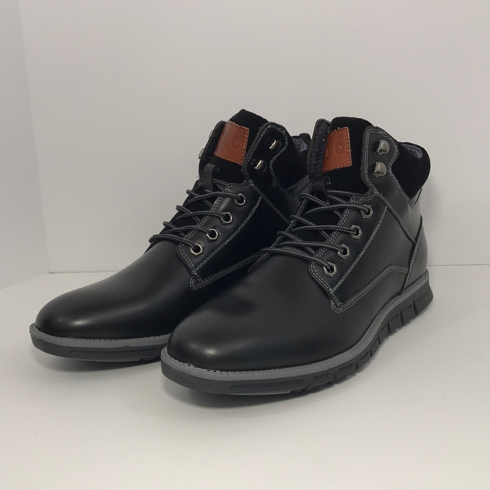 NIB!! Solo Men’s Comfort Combat Boots; Black